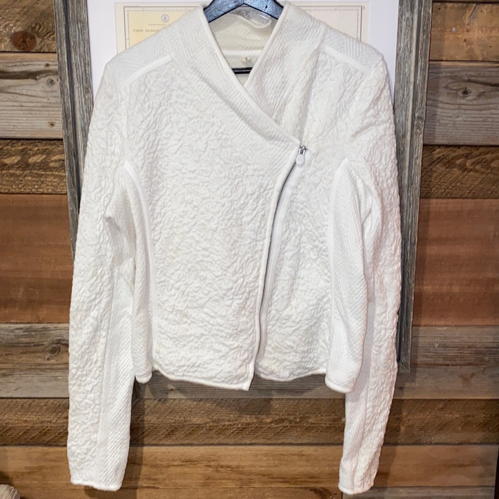 Anthropologie Moth Quilted Jacket Cardigan M